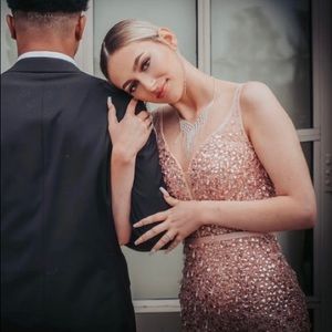 Light Pink Prom Dress